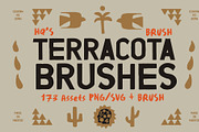 TERRACOTA BRUSH, a Brush Add-On by Headquarters (Thumbnail 1 of 5)