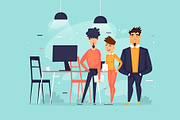 Teamwork, start-up, business., a Person Illustration by Podis (Thumbnail 2 of 5)