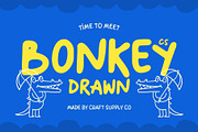 CS Bonkey Drawn, a Handwritten Font by Craft Supply Co. (Thumbnail 1 of 8)