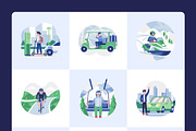 Transport Illustration Art Set, a Transportation Illustration by Creative Stall (Thumbnail 8 of 9)