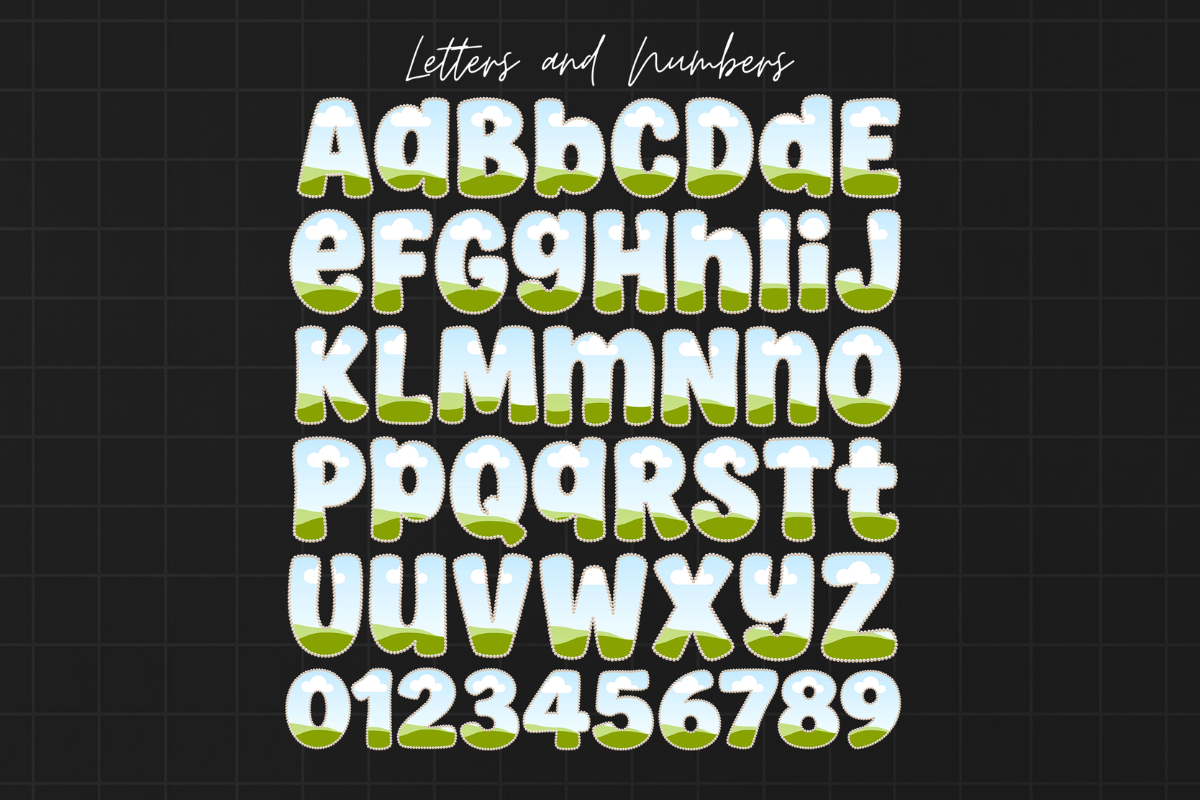 Pearl Font Canva Frame Template, a Design Template by Jozoor (Photo 4 of 4)