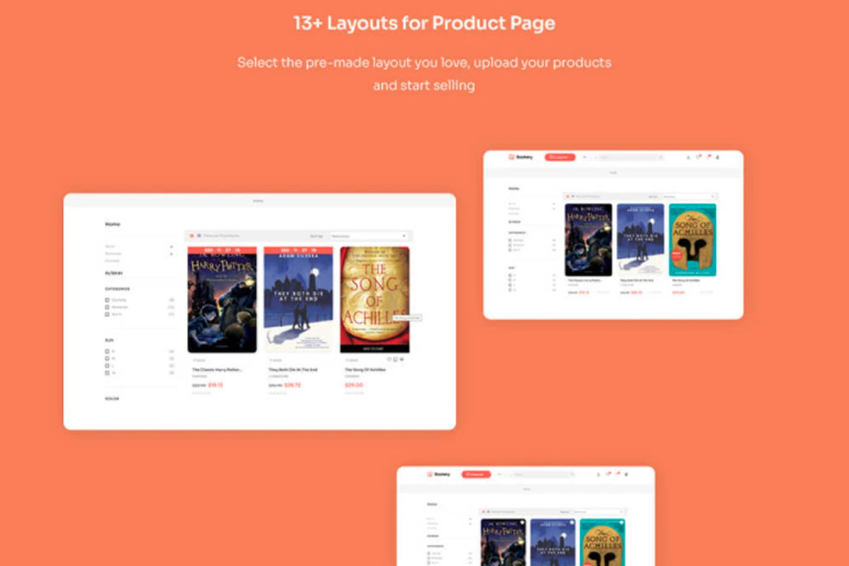 Leo Bookery – Online Book Store, a Websites & App Template by LeoTheme (Photo 9 of 17)