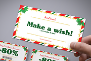 Festive Christmas Voucher, a Card Template by Tzochko (Thumbnail 6 of 6)
