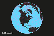 North America – Globe Vector Map, a Graphic by Fucina™ (Thumbnail 2 of 3)