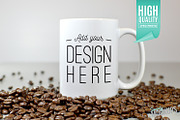 15oz Mug Mockup - 1 Sided, a Cups & Container Mockup by Simply Mockups (Thumbnail 1 of 2)