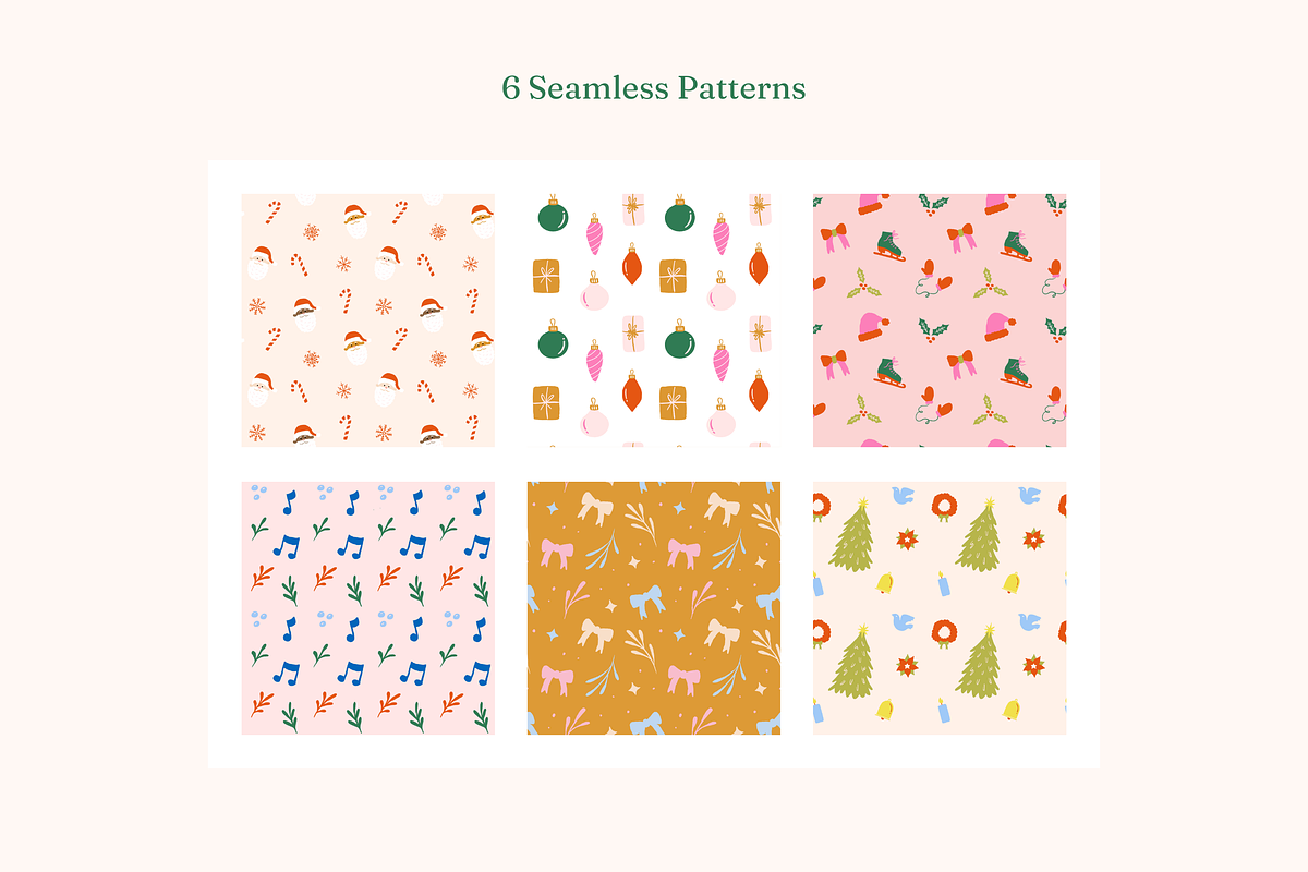 Christmas Handdrawn Illustration Set, an Illustration by Fourteen Creative Co. (Photo 5 of 11)