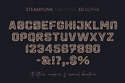Steampunk Machine - 3D Lettering, a Graphic by MIIM (Thumbnail 8 of 8)
