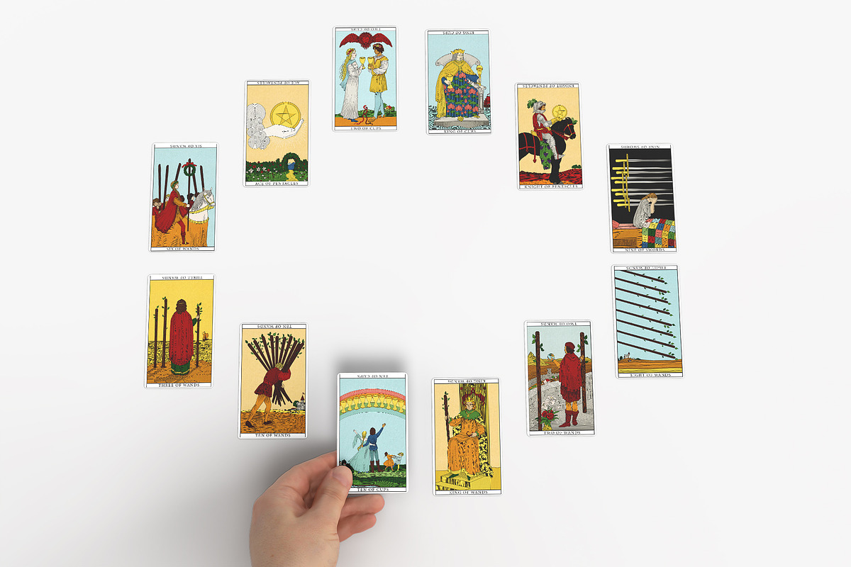 Tarot Sun & Moon - Complete Deck, an Object Illustration by Kaleriia (Photo 7 of 11)