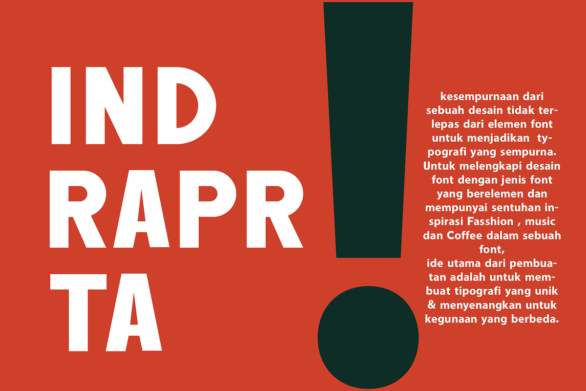 Halloman series Indraprasta, a Sans Serif Font by ForzaType (Photo 5 of 6)