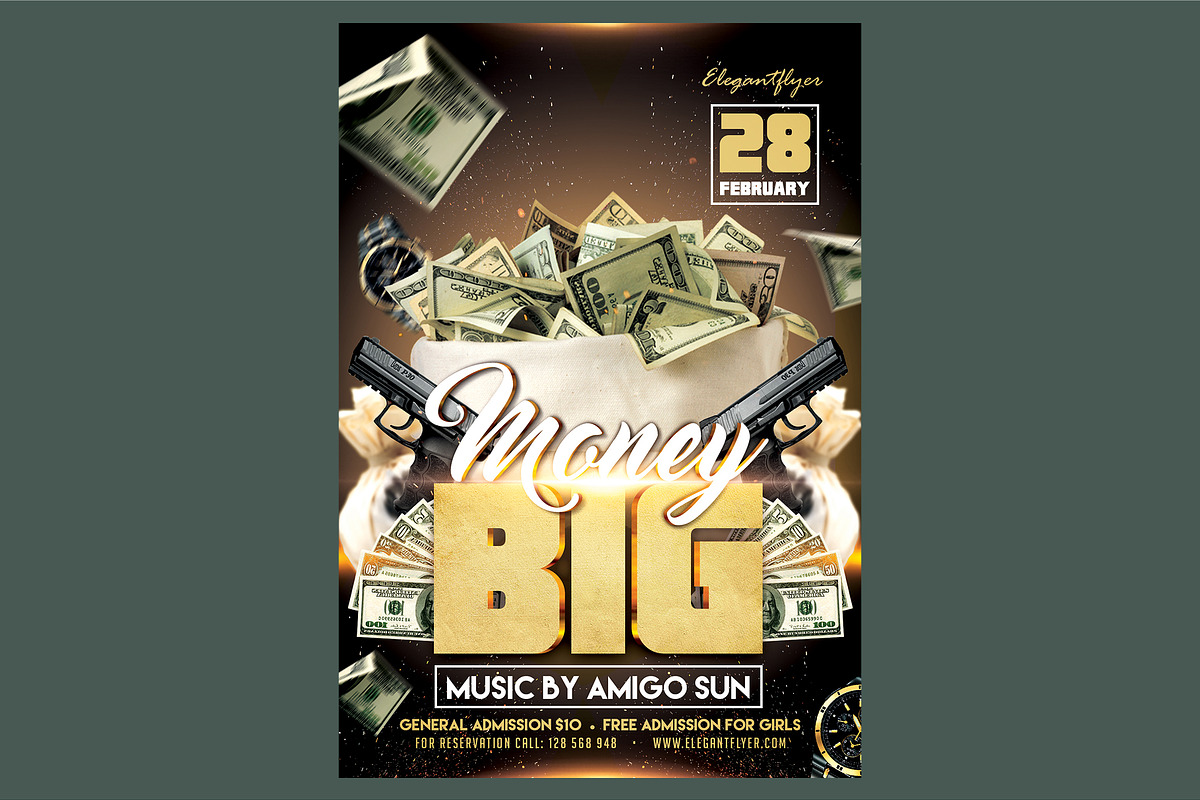 5 Money Flyer Bundlе, a Design Template by PopotLane (Photo 4 of 4)