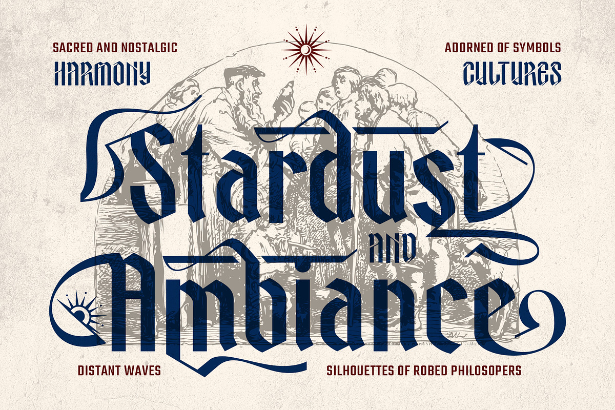 Bright Horse Typeface, a Blackletter Font by alit design (Photo 11 of 17)