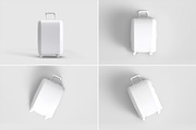 Travel Suitcase Trolley Bag Mockups, a Packaging Mockup by Illusiongraphic (Thumbnail 14 of 15)