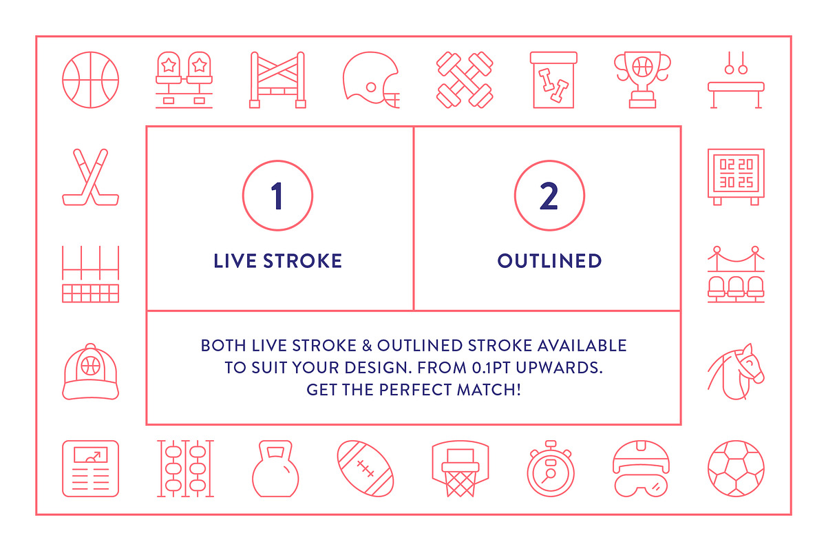 Sport Line Icons, an Outline Icon by Made by Made (Photo 4 of 7)