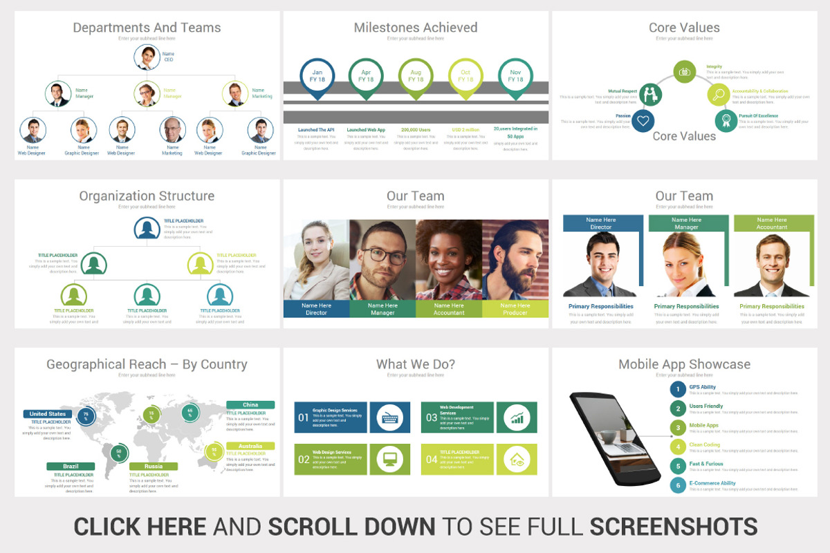 Business Plan Overview PowerPoint, a Presentation Template by OceanArt