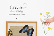 Vintage butterfly modern collection, an Animal Illustration by Beauty Drops (Thumbnail 4 of 8)