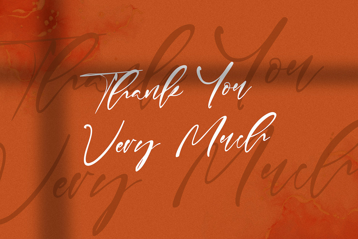 Angelina Rachmi - Calligraphy Font, a Script Font by StringLabs (Photo 12 of 12)