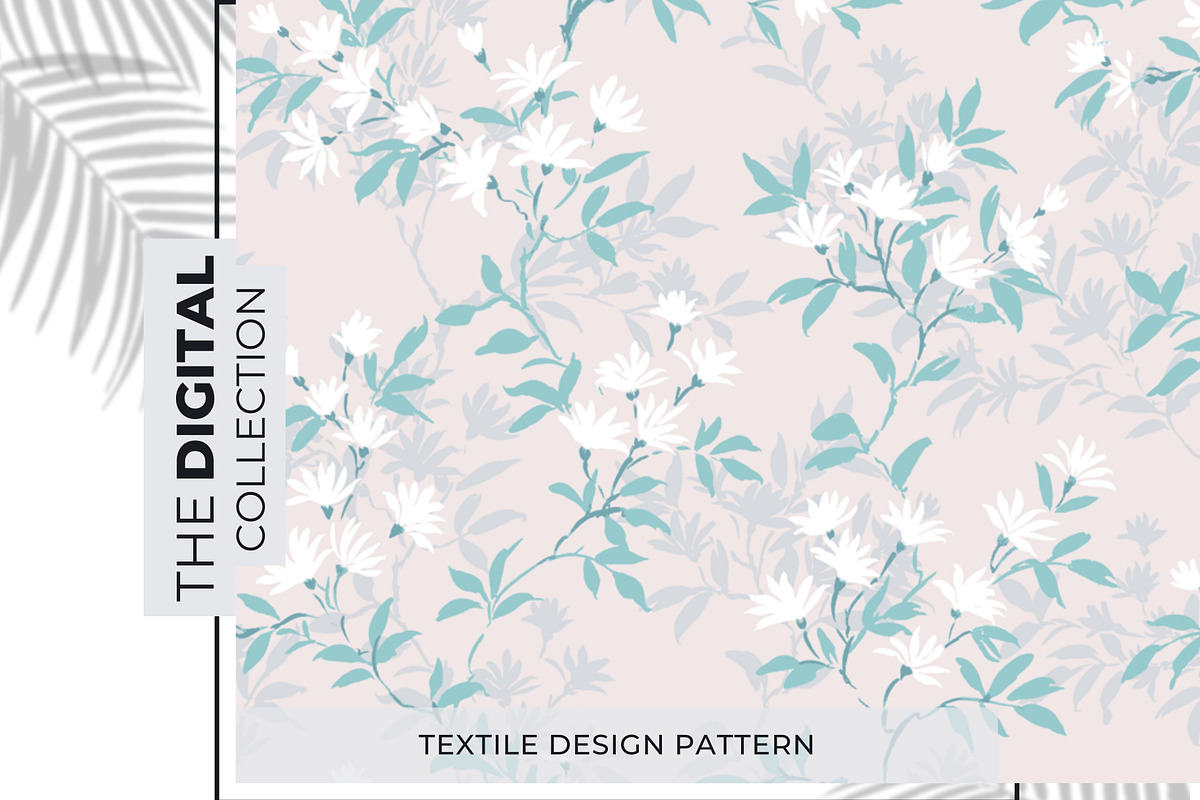 Magnolia flower vector illustration., a Decorative Illustration by pixel stock ( pattern ) (Photo 2 of 3)