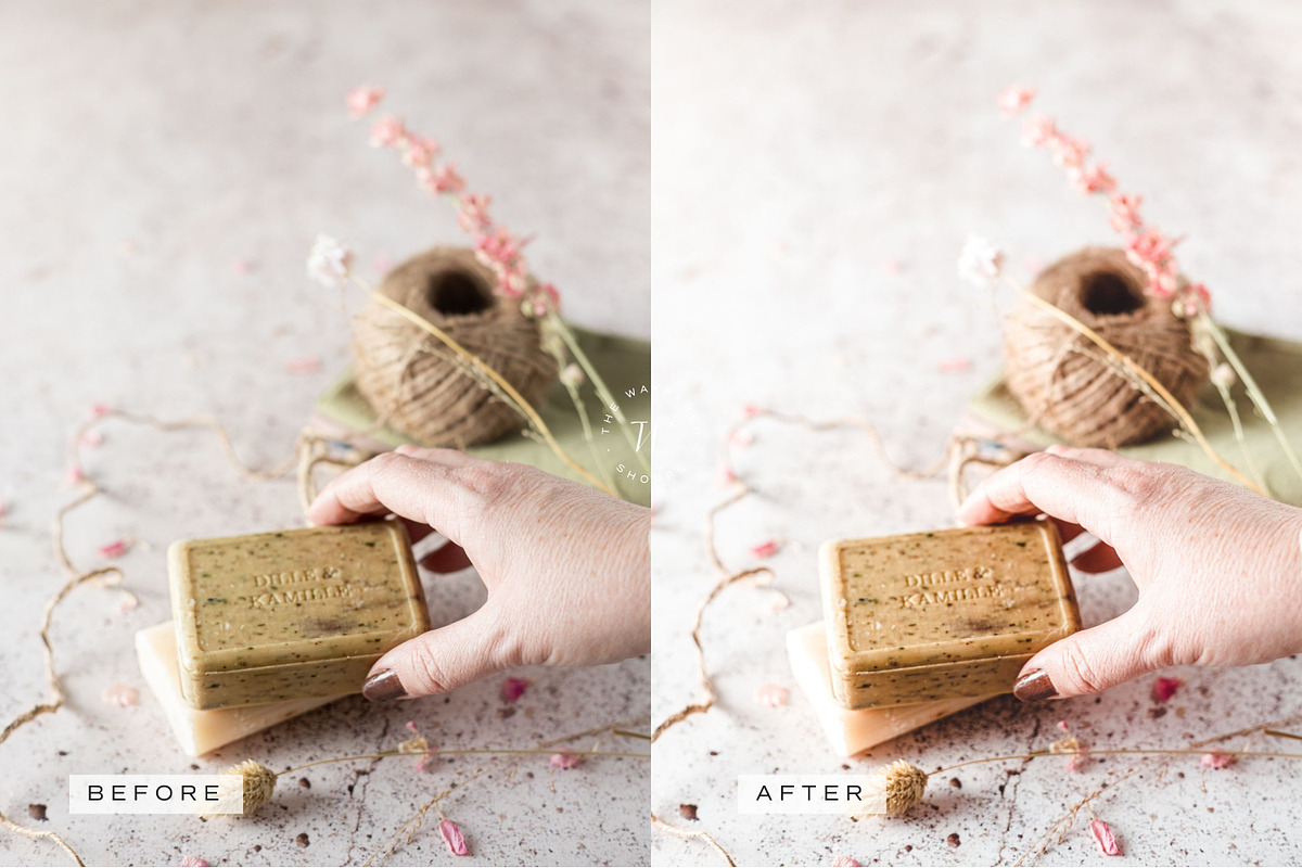 5 Product Lightroom Presets, a Preset Add-On by TheWayfarerShoppe (Photo 10 of 17)