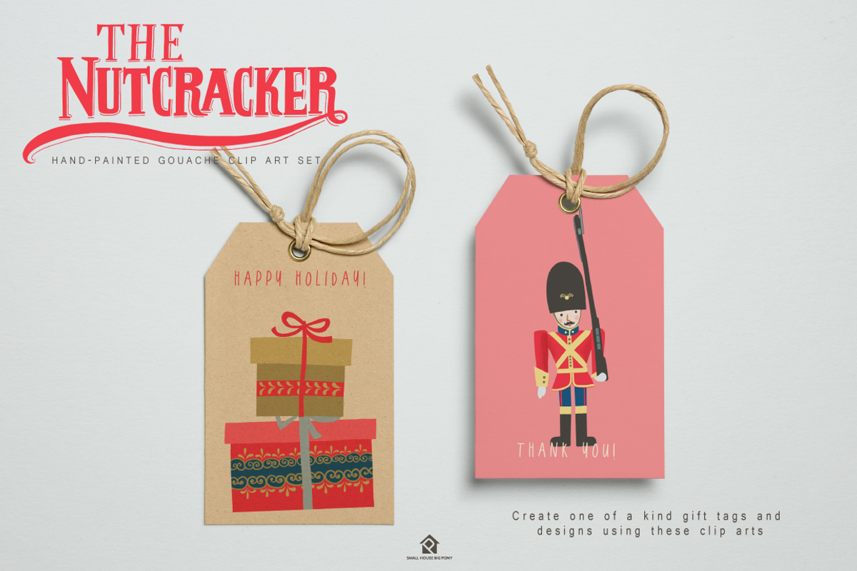 The Nutcracker Ballet Clip Art Set, a Graphic by SmallHouseBigPony (Photo 7 of 7)