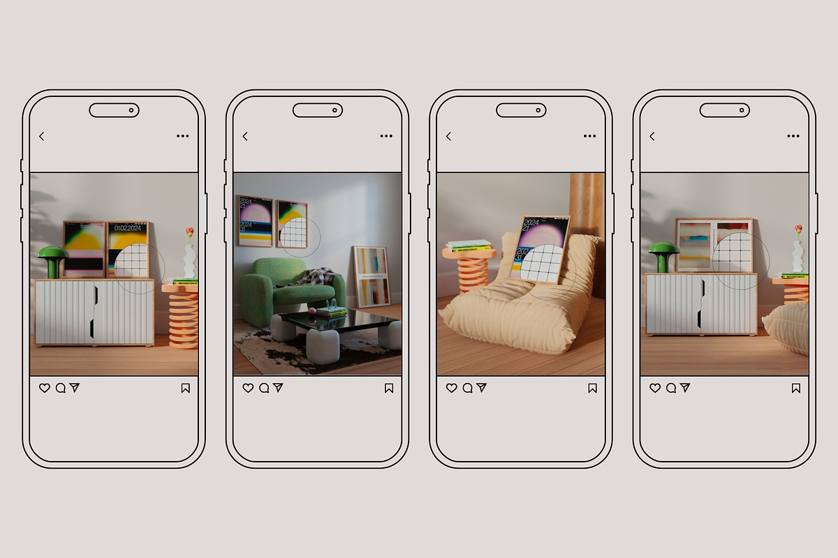 Interior Frame Mockup Bundle BRYNLEE, a Household Mockup by Bonumo (Photo 12 of 14)