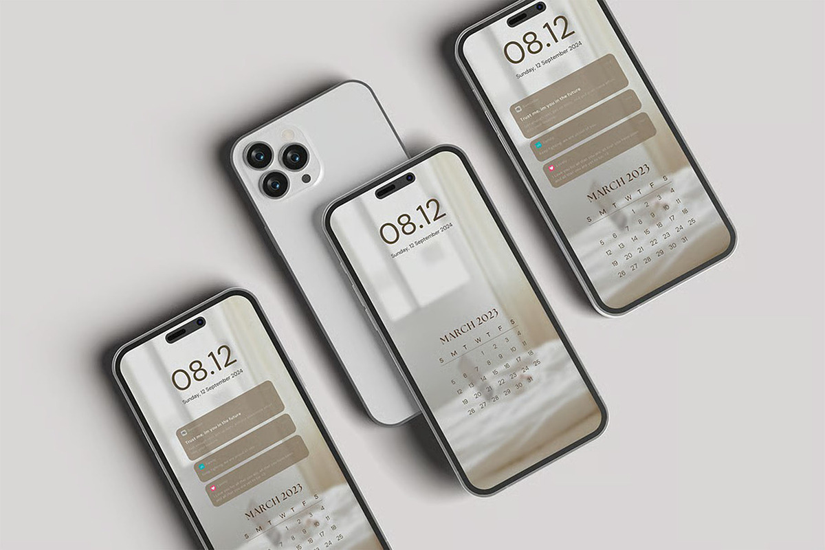 Smartphone Mockup, an iPhone Mockup by zpackcreative (Photo 3 of 5)