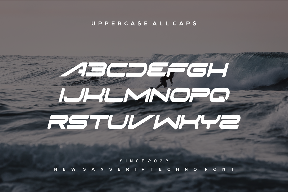 Bedrof, a Font by puji_hartono (Photo 3 of 5)