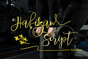Hafizan, a Font by Letter-P (Thumbnail 1 of 7)