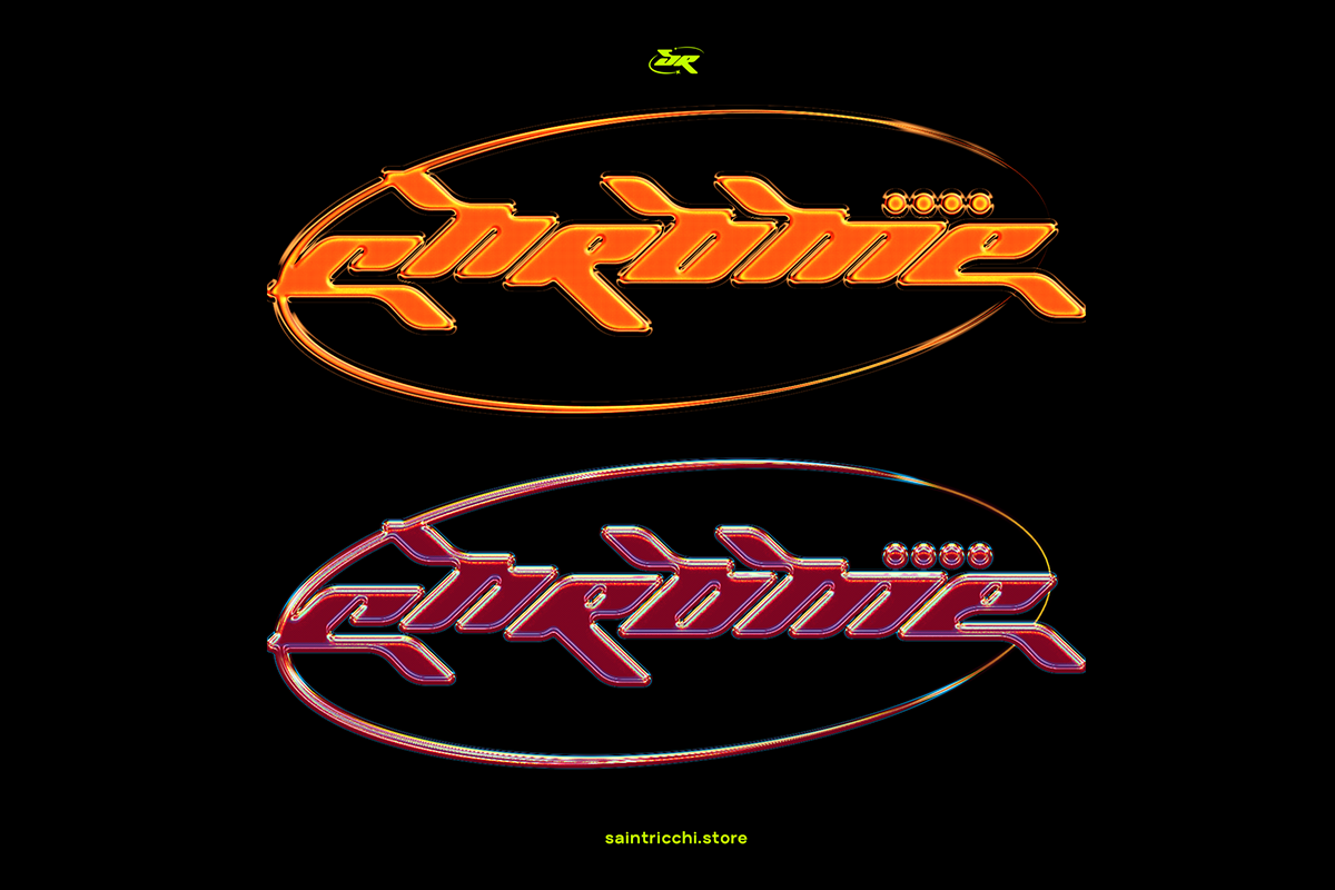 CHROME TEXT EFFECT, a Layer Style Add-On by saintricchi (Photo 3 of 4)
