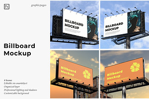Billboard Mockup, an Advertising Mockup by graphicpages
