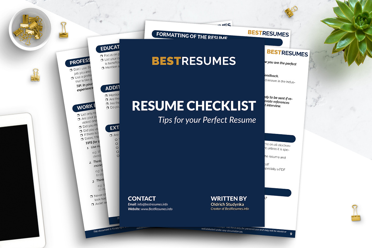 Executive CV/Resume Template Word, a Resume Template by BestResumes.Co (Photo 7 of 7)