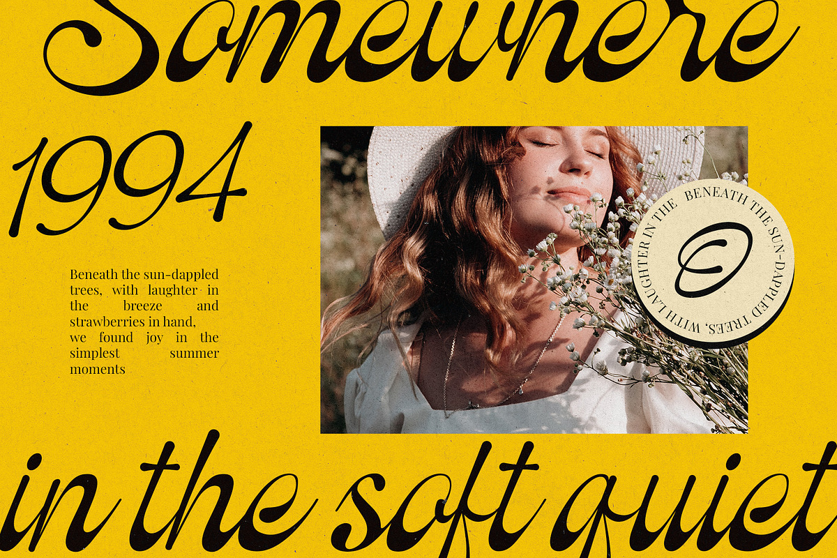 Ostelyn – Elegant Script Font, a Script Font by Inviline.co (Photo 8 of 15)
