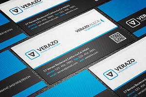 Blue Corporate Business Card