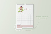 2025 Printable Calendar - Fynbos Art, a Stationery Template by CL Creative Studio (Thumbnail 4 of 9)