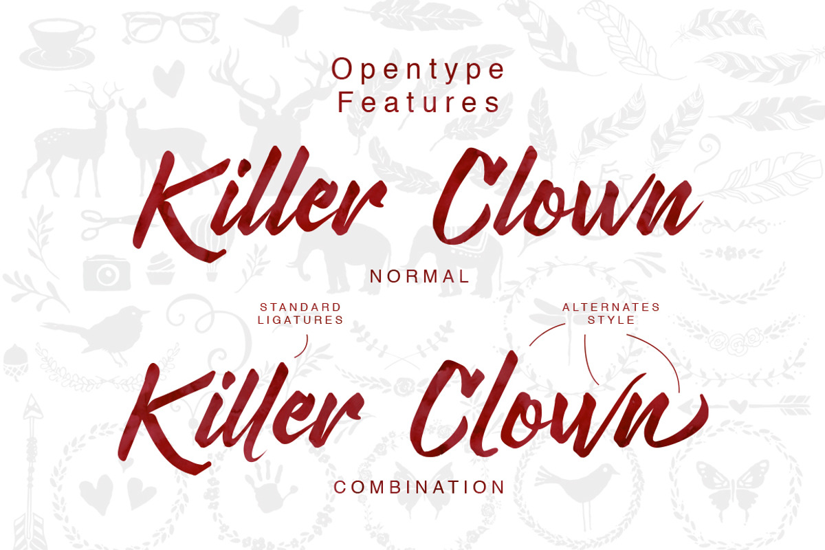 DeHangster Typeface preview 6