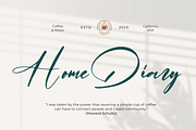 Betaline, a Script Font by zeenesia (Thumbnail 7 of 7)