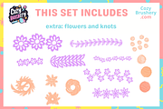 Procreate Embroidery Brushes, a Brush Add-On by Cozy Brushery (Thumbnail 5 of 6)