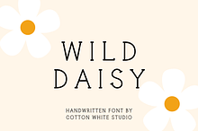 Wild Daisy Cute Font