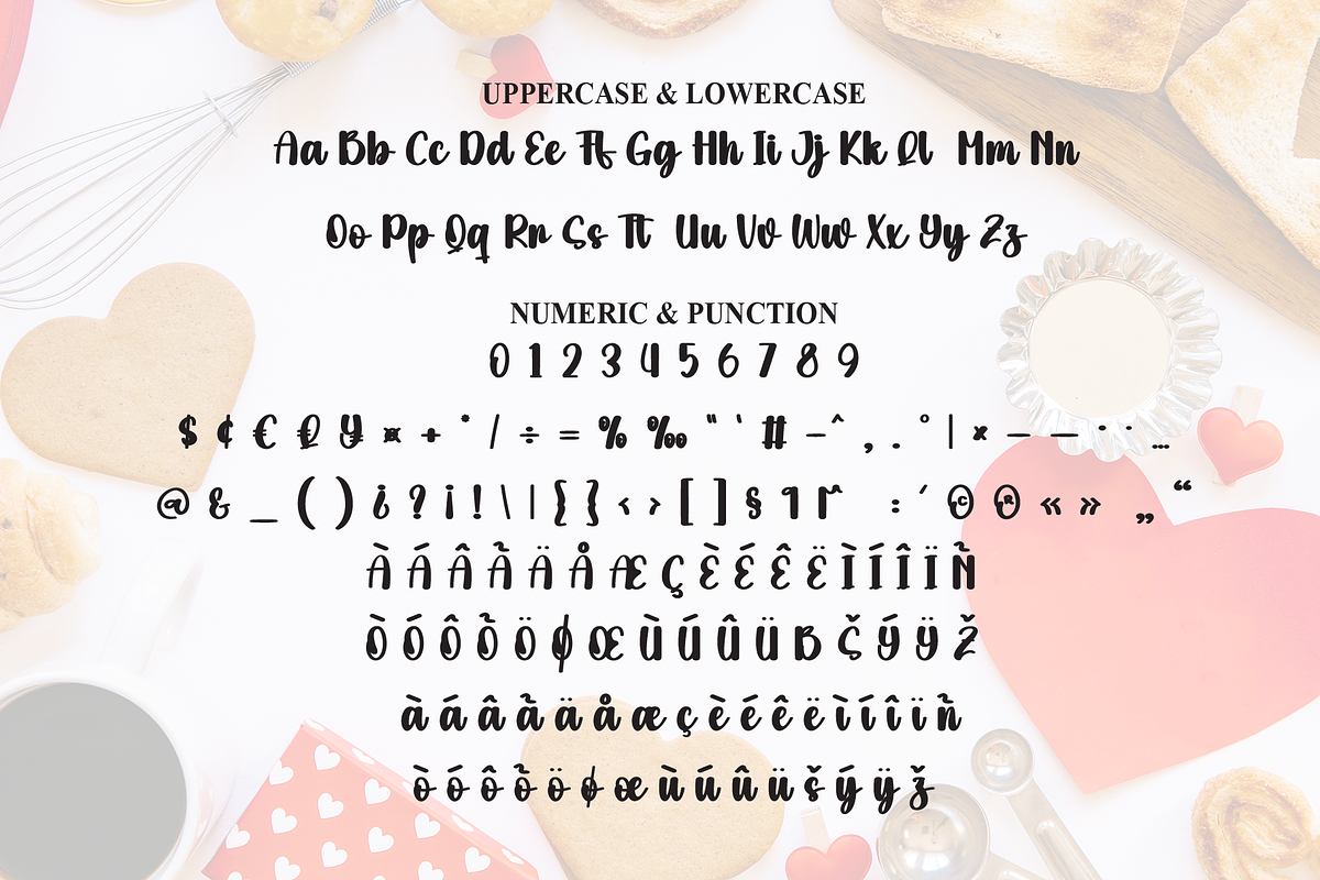 Love Sweety | Script Font, a Handwritten Font by Scratchones (Photo 7 of 8)