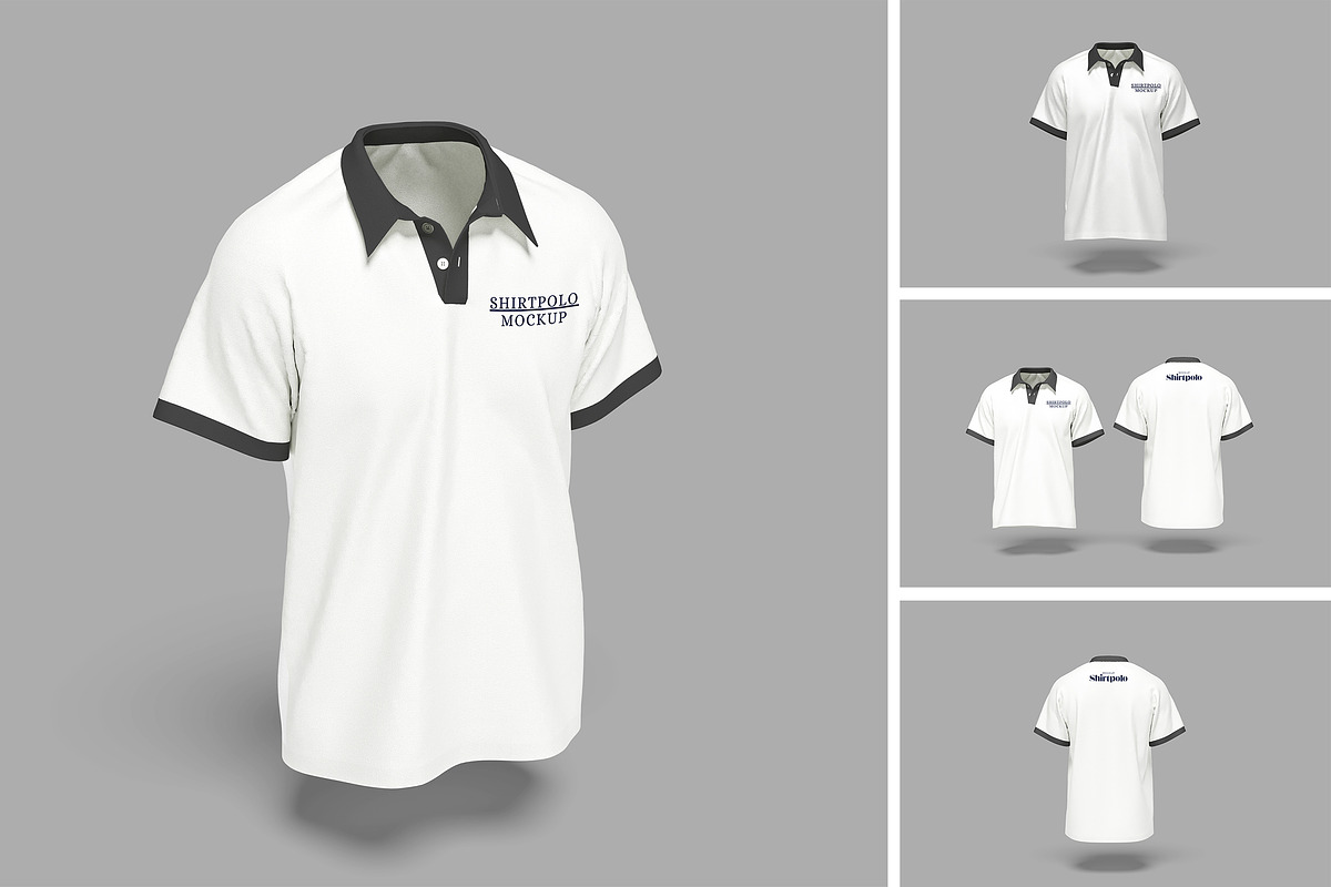 Polo Shirt Mockup, a Shirt Mockup by AnasStudio (Photo 1 of 5)