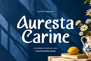 Auresta Carine Charming Elegant Font