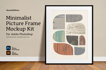 Minimalist Frame Mockup Kit