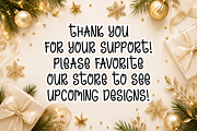 Christmas Scribble - Festive Font, a Handwritten Font by KiddoGlyphs Studio (Thumbnail 5 of 5)