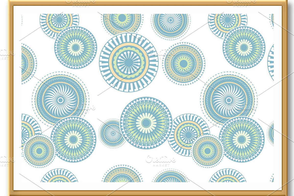 Geometric seamless pattern, a Pattern Graphic by RODINA (Photo 2 of 3)
