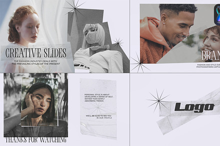 Handmade Collage Slideshow for FCPX, a Templates & Theme by SweetMotion