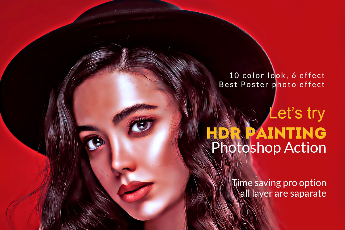 HDR Painting Photoshop Action, an Action Add-On by MRI STUDIO (Photo 1 of 10)