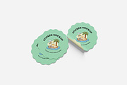 Sticker Mockup, a Product Mockup by Indah (Thumbnail 3 of 6)