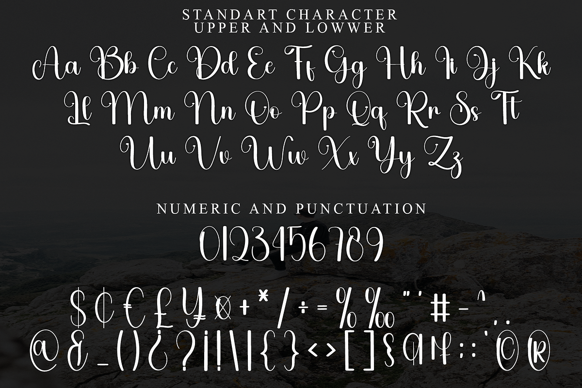 Rustic Elegant, a Handwritten Font by FreshTypeINK (Photo 8 of 8)
