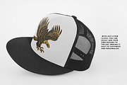 Realistic Trucker Hat Mockup 2, an Apparel Mockup by Uncentrifuged Pressure (Thumbnail 4 of 9)