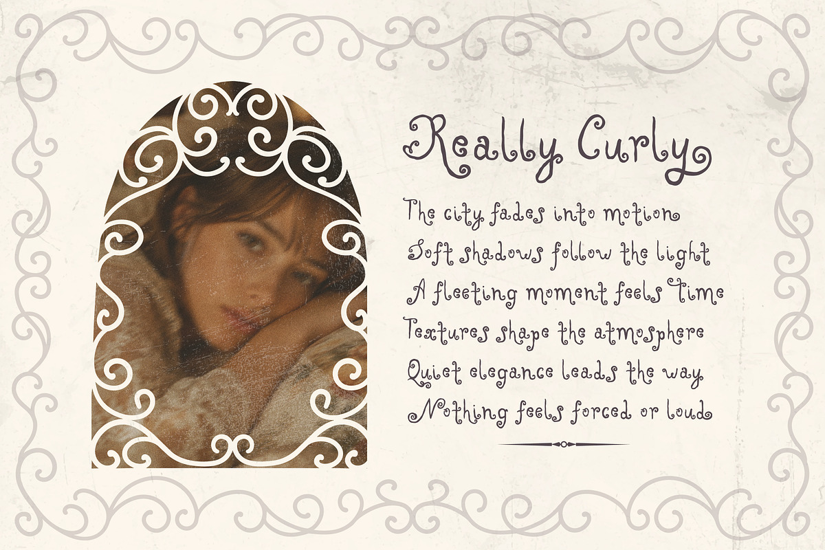 Really Curly Font, a Handwritten Font by AnnArt (Photo 5 of 10)