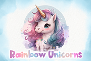 Unicorn PNG clipart. Unicorn Face., an Animal Illustration by RivusArt (Thumbnail 4 of 4)